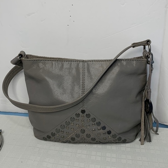 The Sak Indio Studded Leather Hobo Bag - Picture 1 of 9
